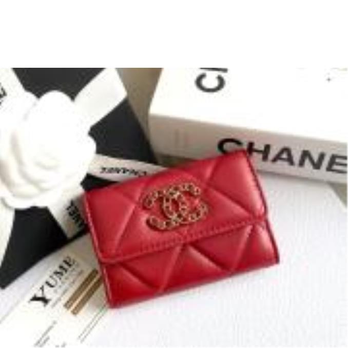 BÓP NỮ CHANEL Card Holder Lambskin