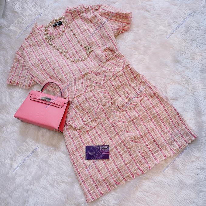 ÁO NỮ CHANEL&nbsp;Set bố Chanel