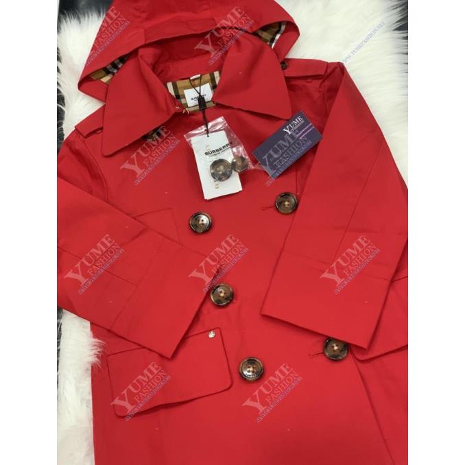 ÁO NỮ BURBERRY&nbsp;Áo khoác Burberry trẻ em