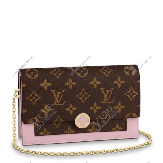 BÓP NỮ LV FLORE CHAIN WALLET