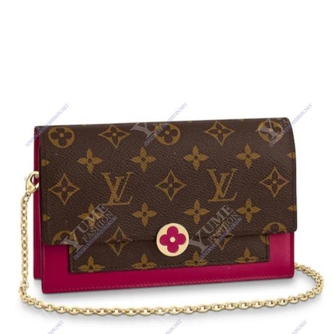 BÓP NỮ LV FLORE CHAIN WALLET