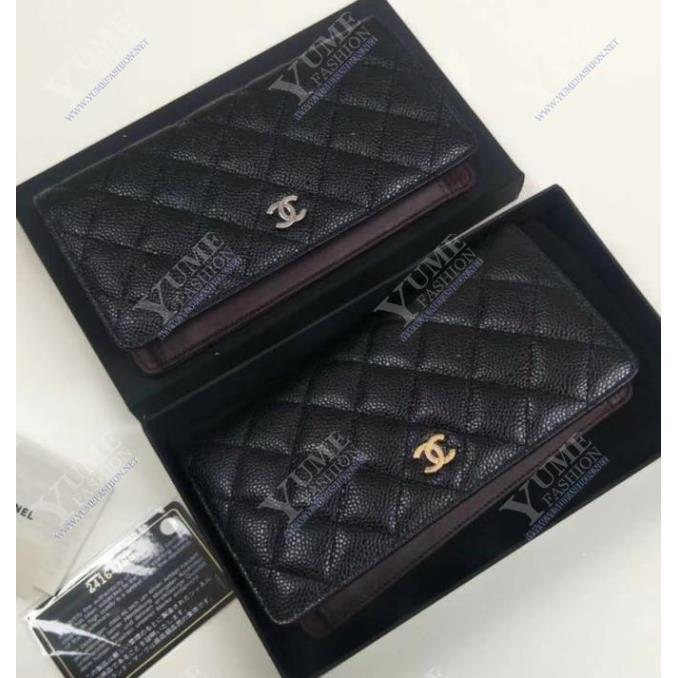 BÓP NỮ CHANEL&nbsp;Wallet Caviar Leather
