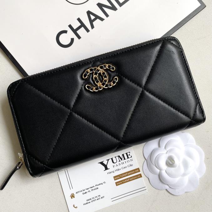 BÓP NỮ CHANEL Wallet Lambskins