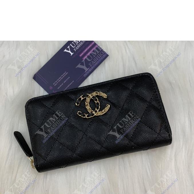 BÓP NỮ CHANEL WALLET ZIPPER