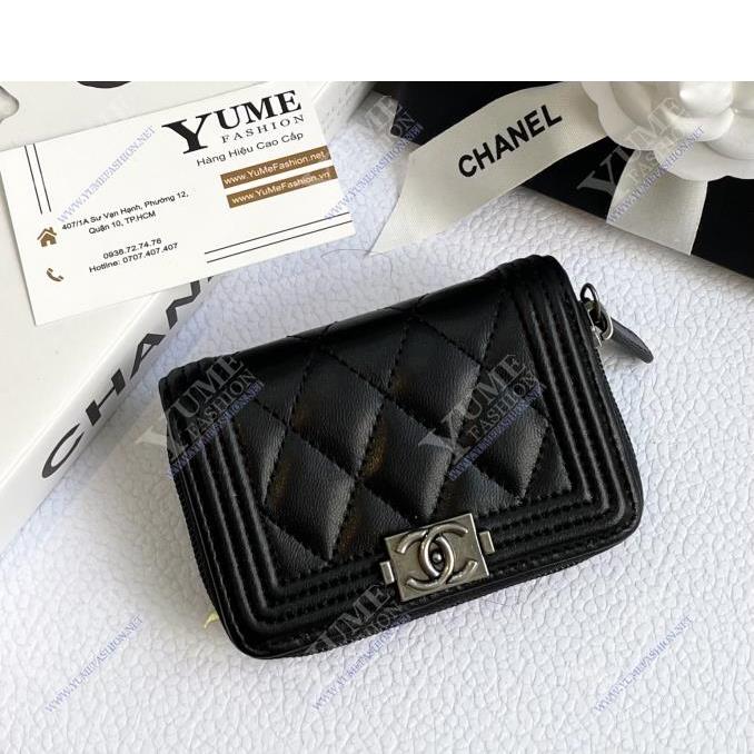 BÓP NỮ CHANEL&nbsp;Card Holder Lambskin