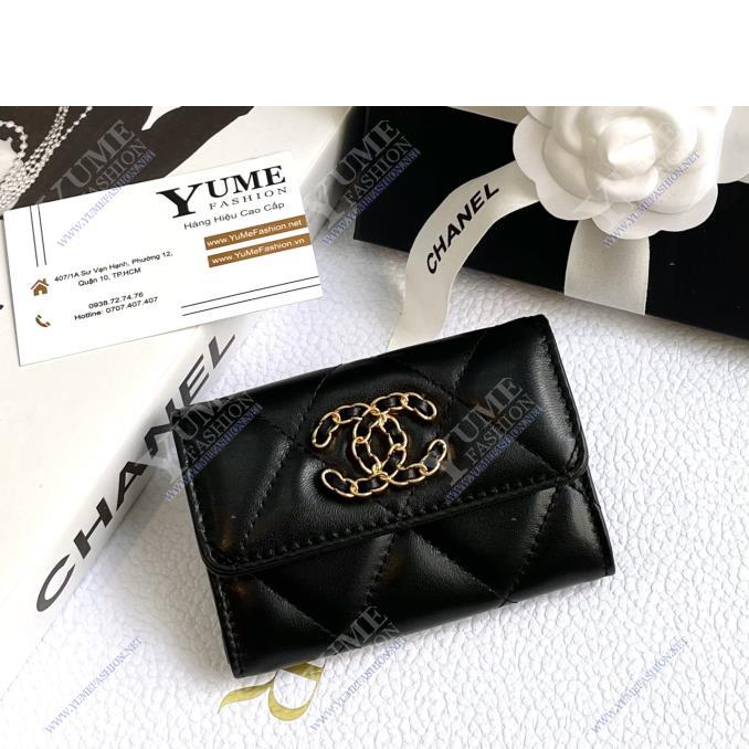 BÓP NỮ CHANEL Card Holder Lambskin