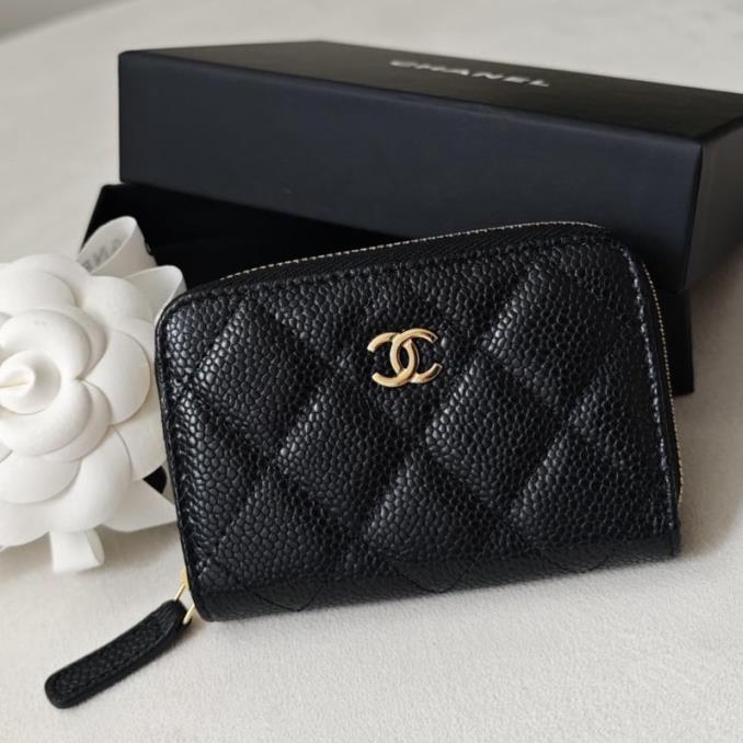 BÓP NỮ CHANEL&nbsp;Bóp Chanel - Khoá vàng