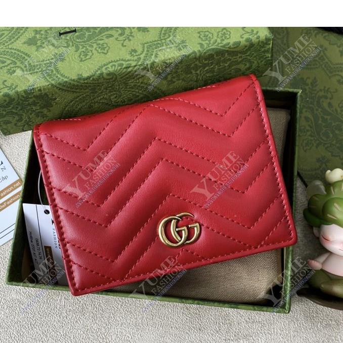 BÓP NỮ GUCCI GG MARMONT CARD CASE