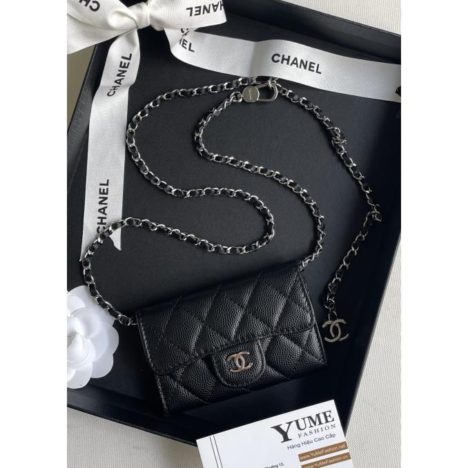 BÓP NỮ CHANEL&nbsp;Bóp chanel - Khoá tr?ng