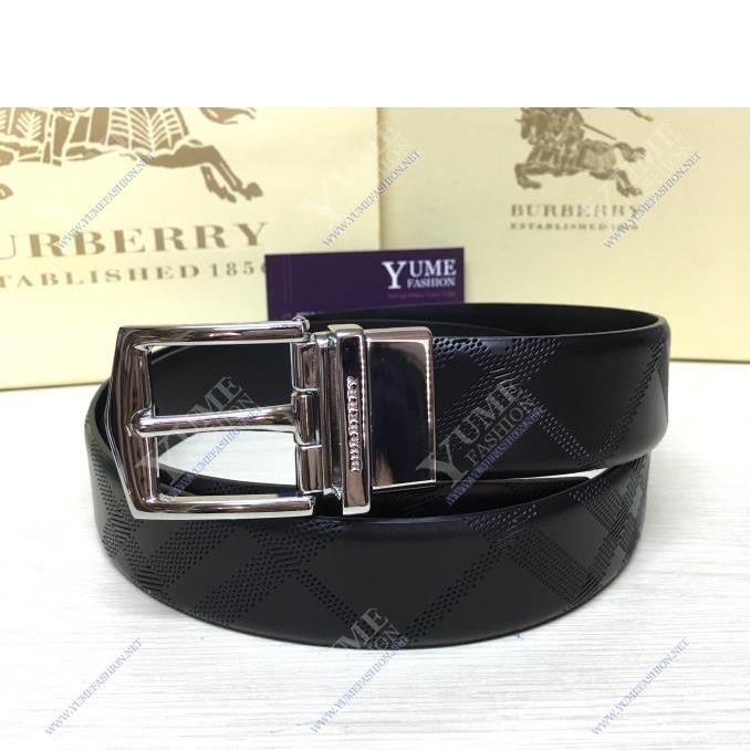 DÂY NỊT BURBERRY&nbsp;Dây N?t Nam 38mm