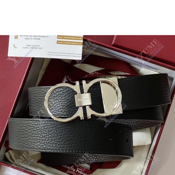 DÂY NỊT FERRAGAMO&nbsp;KHOÁ T BÓNG