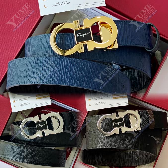 DÂY NỊT FERRAGAMO&nbsp;KHOÁ BÓNG V-T-D