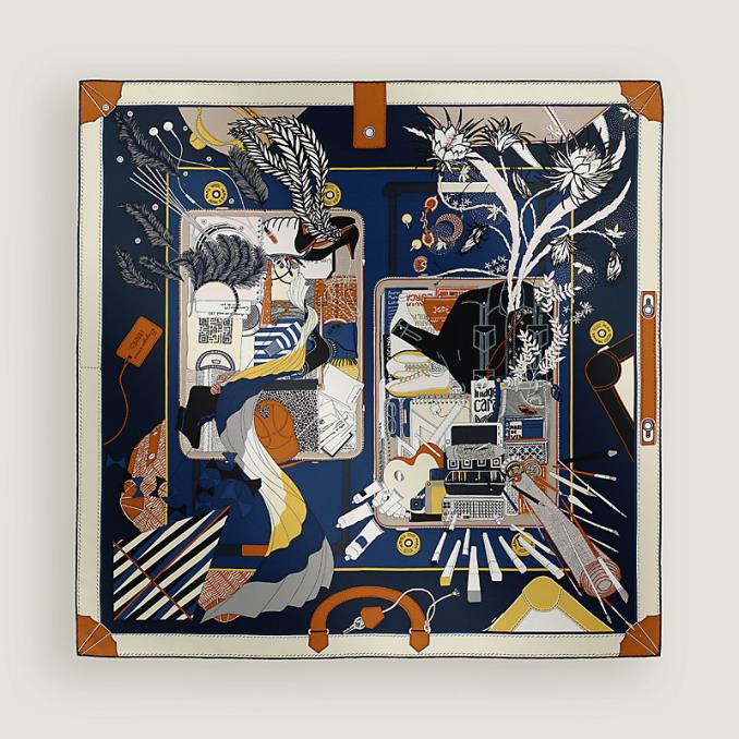 KHĂN CHOÀNG HERMES&nbsp;Khăn Hermes - Silk