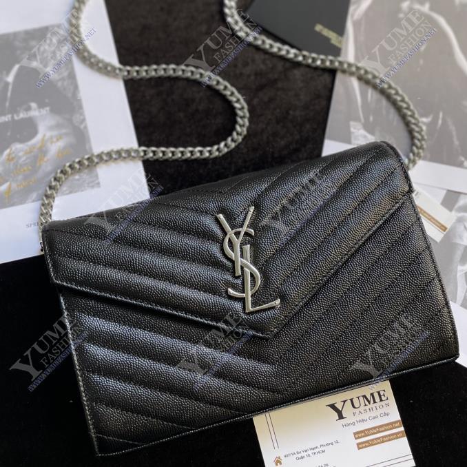 TÚI XÁCH YSL YSL V Line Caviar Leather