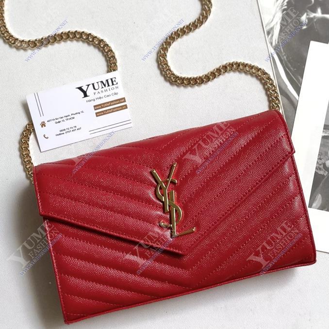 TÚI XÁCH YSL&nbsp;YSL V Line Caviar Leather