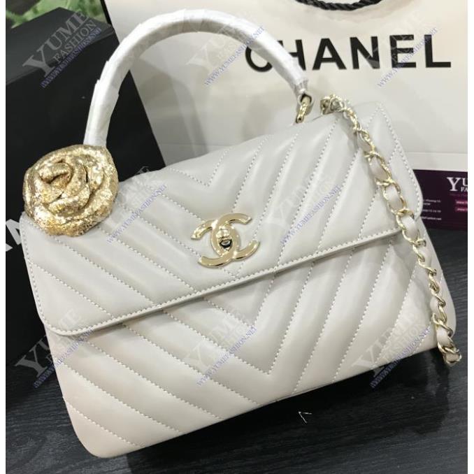 TÚI XÁCH CHANEL&nbsp;FLAP BAG WITH TOP HANDLE