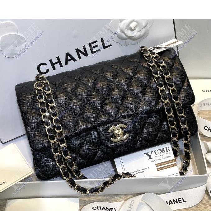 TÚI XÁCH CHANEL CHANEL CLASSIC SIZE 25 - CAVIAR - GOLD