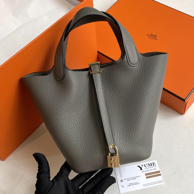 TÚI XÁCH HERMES&nbsp;Picotin 18 - Khoá Gold