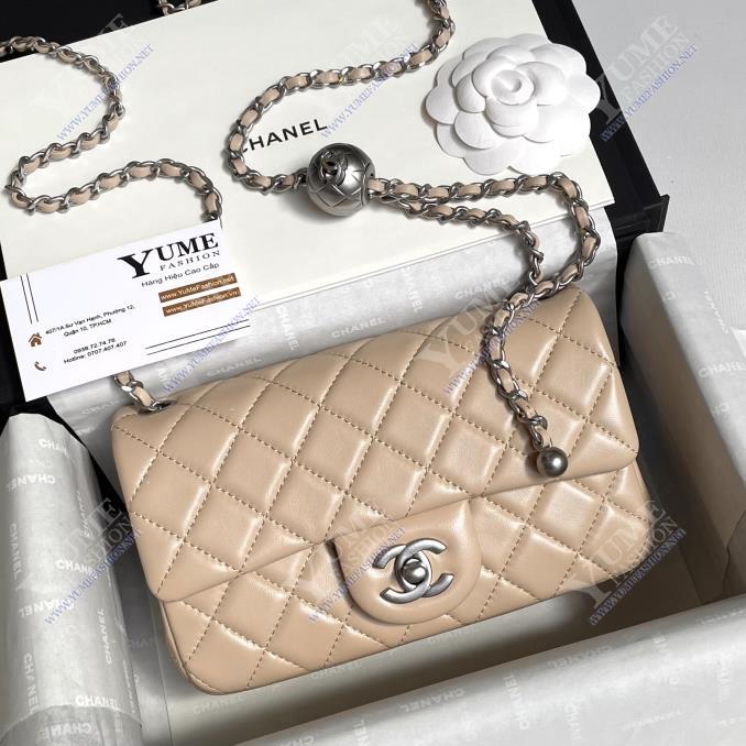 TÚI XÁCH CHANEL 20 LAMBSKIN (Chuông)