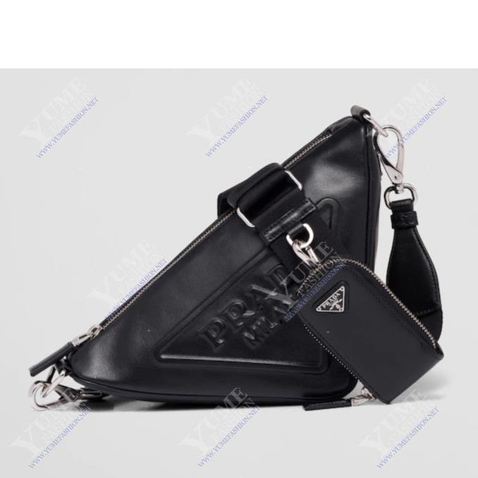 TÚI XÁCH PRADA Prada Triangle leather shoulder bag