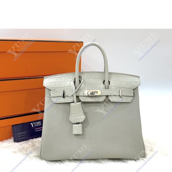 TÚI XÁCH HERMES Birkin 25 Togo Mix Cá S?u