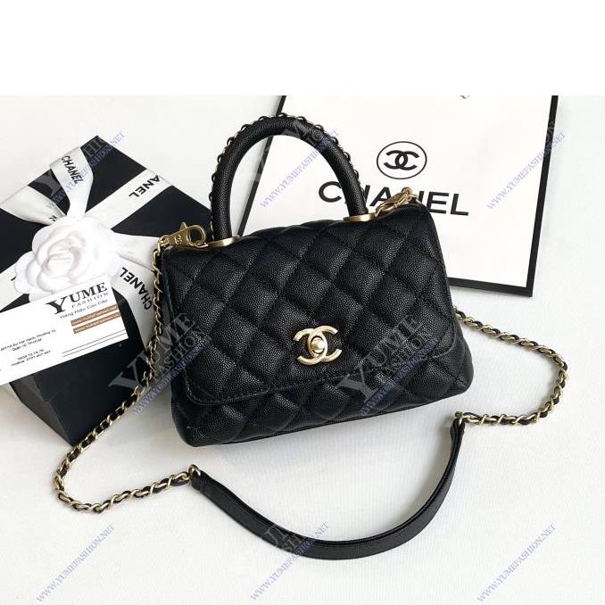 TÚI XÁCH CHANEL CHANEL COCO 18 CAVIAR
