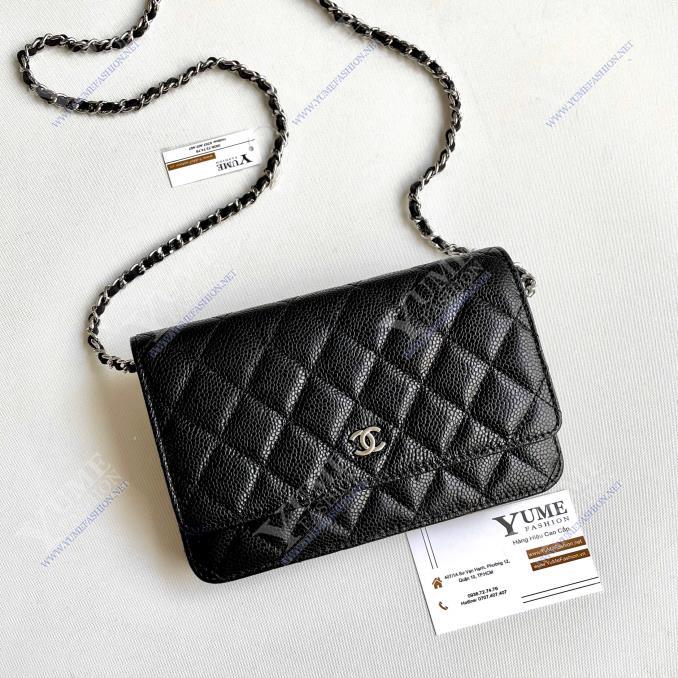 TÚI XÁCH CHANEL Chanel Miniwoc Caviar - Khoá Tr?ng