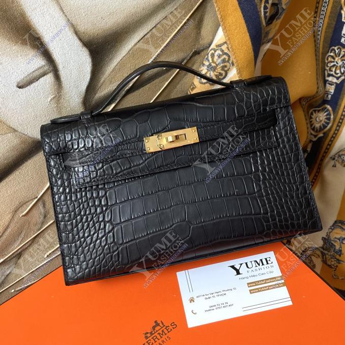 TÚI XÁCH HERMES&nbsp;Kelly 22 Crocodile Leather