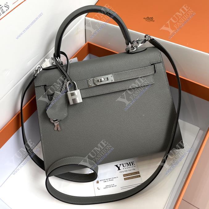 TÚI XÁCH HERMES KELLY 25 EPSOM - May Tay 100%