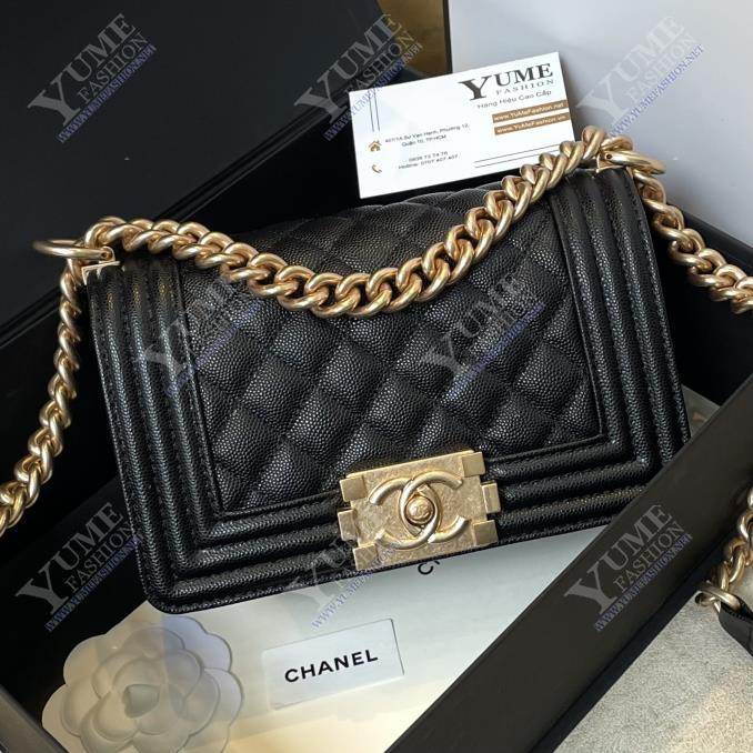 TÚI XÁCH CHANEL&nbsp;Chanel Boy 20 - Caviar