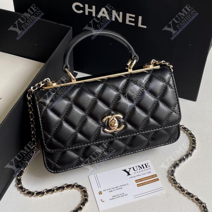 TÚI XÁCH CHANEL  MINI FLAP BAG TOP HANDLE