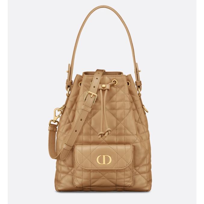 TÚI XÁCH DIOR&nbsp;Small Dior Caro Bucket Bag