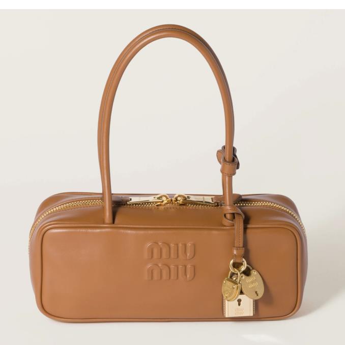 TÚI XÁCH MIU MIU&nbsp;Beau leather top-handle Small